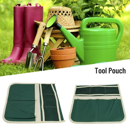 

Garden Foldable Kneeler Stool Tool Bag Outdoor Work Portable Storage Pouch