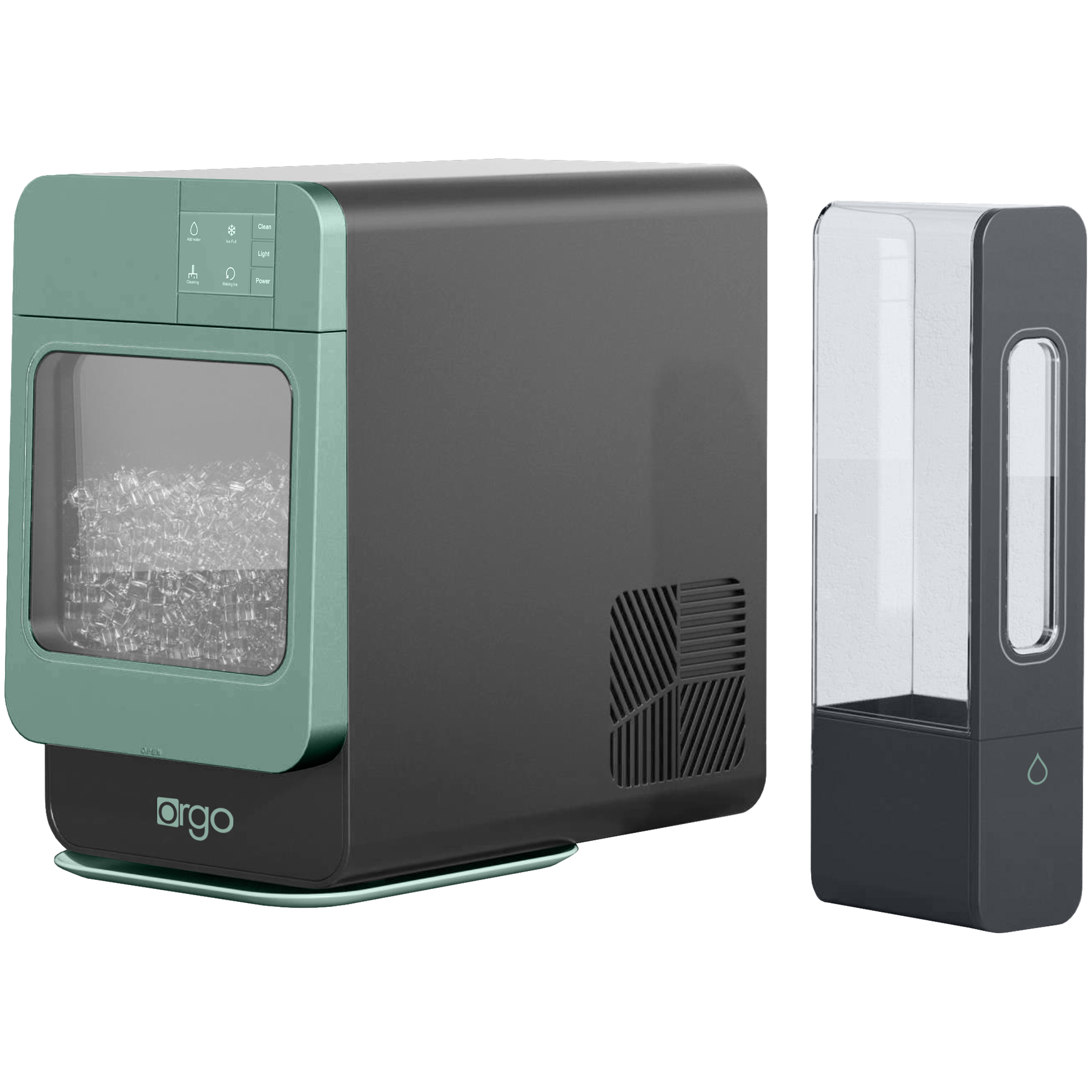 Orgo Products Sonic Countertop Ice Maker, Nugget Ice Type, Sage - image 3 of 9