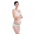 thumbnail image 4 of Xmarks Women's Under The Bump Maternity Panties Pregnancy Postpartum Maternity Underwear 99-198LBS, 4 of 10