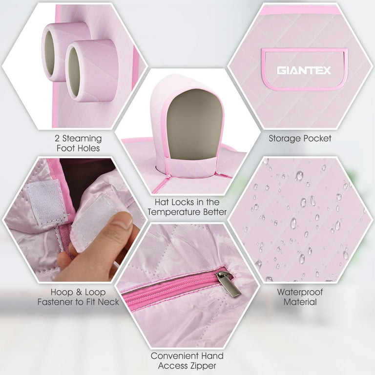 Giantex® Portable Steam Sauna - Pick Your Plum