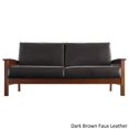 thumbnail image 1 of Tribecca Home Hills Mission-style Oak Sofa by, 1 of 5