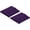 Dark Purple, variant on Elastic Cuffs Ribbed Trims 4" x 3.5" Cotton Fabric Knit Rib Stretch Tape Cuff Sleeve Waistband for Sewing, Black 1 Pair