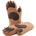 thumbnail image 1 of AlpenGlove - Manoplas para hornear de oso polar, un atractivo en cada cocina, resistente a las manchas, manoplas para ollas, manoplas para horno, manoplas para cocina, idea de regalo, 1 par Ormromra LN-1120, 1 of 7