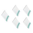 thumbnail image 1 of Injueey 5 uds vaso de vidrio estropajo paños de limpieza toallas paños de cocina reutilizables ventana coche trapos Suministros de limpieza para el hogar Verde 32*50cm/5 uds Injueey HA083870-02, 1 of 6
