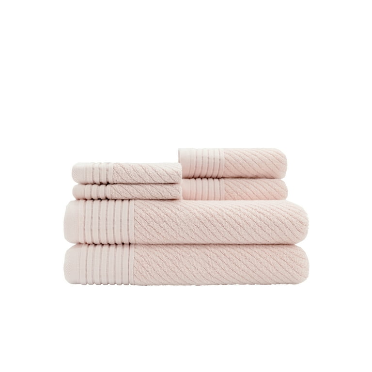 Caro home beacon 6 piece cotton towel set clearance