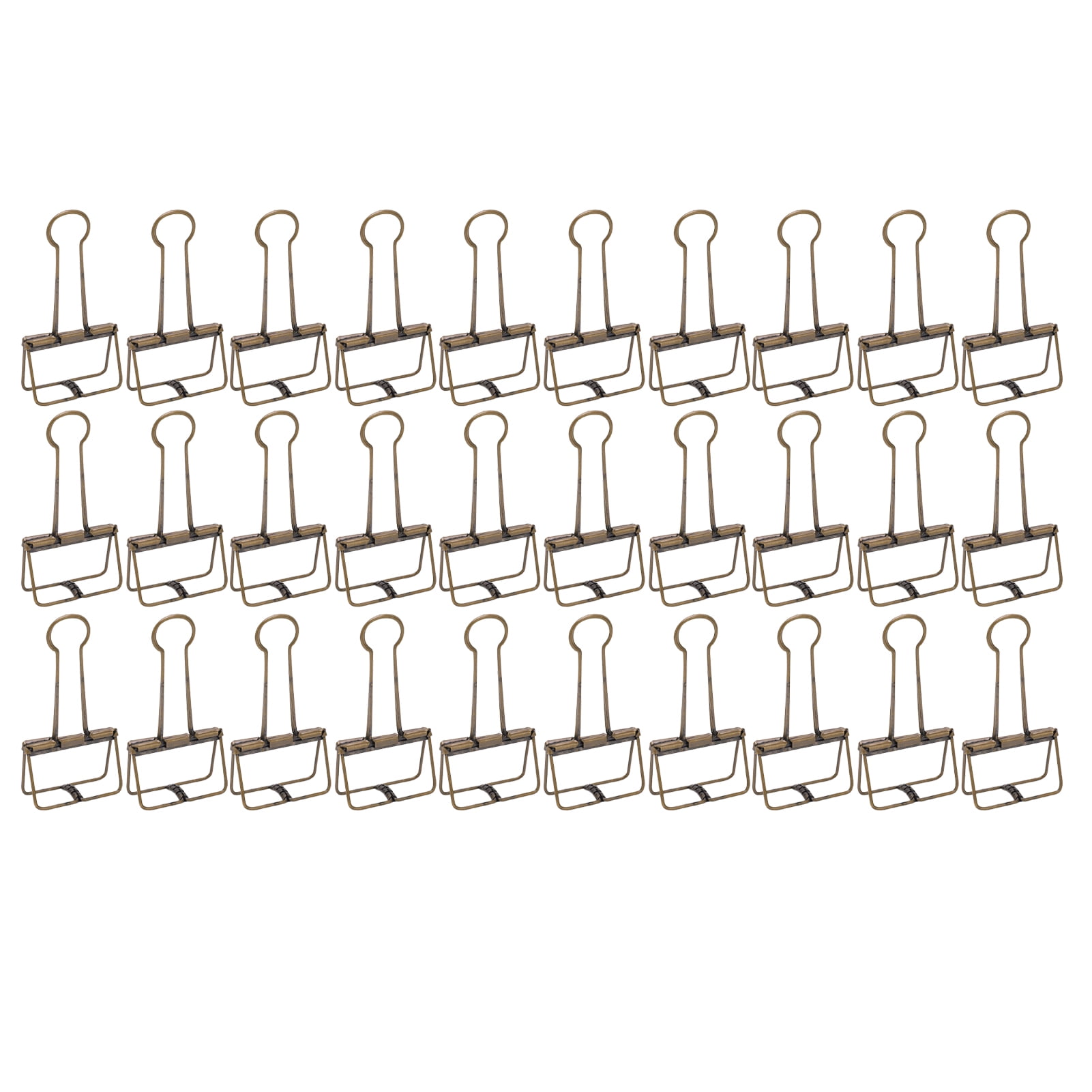 Wire Binder Clips, Paper Clamps 2 Inch 30Pcs For Papers Black,Bronze ...