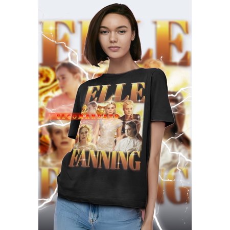 ELLE FANNING Shirt, Elle Fanning Vintage Shirt, Elle Fanning Retro 90s Tshirt, Elle Fanning Sweatshirt, Elle Fanning Longsleeve