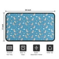 thumbnail image 5 of Blue Cartoon Unicorn Gift Balloon Cloud Pattern Door Rugs,Washable Non Slip Door Mats Indoor,Decorative Door Mats,Entry Mat Indoor for Entrance,Bedroom,Kitchen,Bathroom,30"x17", 5 of 6