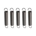thumbnail image 1 of HUGFEGWE Extended Compressed Spring,Wire Diameter 0.04", OD 0.39", Free Length 2.36",Stainless Steel Dual Hook Tension Spring for Production Assembly Furniture Mechanism Maintenance 1x10x60mm 5PCS, 1 of 8