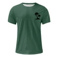 thumbnail image 4 of Mefallenssiah Hauts pour Hommes, Liquidation T-Shirt à Manches Courtes Imprimé Col Rond Mode Décontractée Manches Courtes, 4 of 5