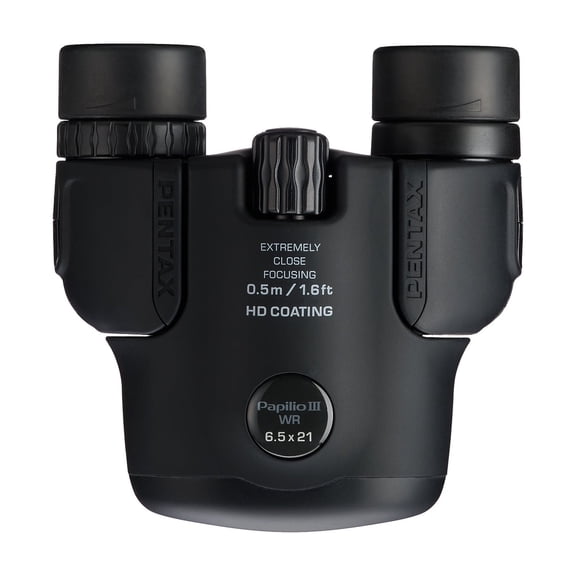 Pentax Papilio III WR 6.5x21 Binoculars (Black)