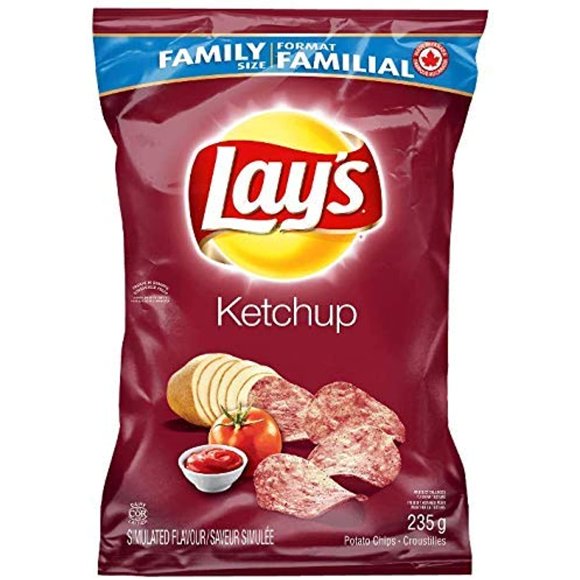 Ketchup Chips Lays
