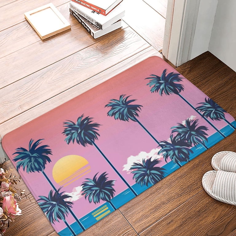 OLANLY Heavy Duty Front Door Mat – 17x29.5, Waterproof, Non Slip, Striped Indoor/Outdoor Welcome Mat