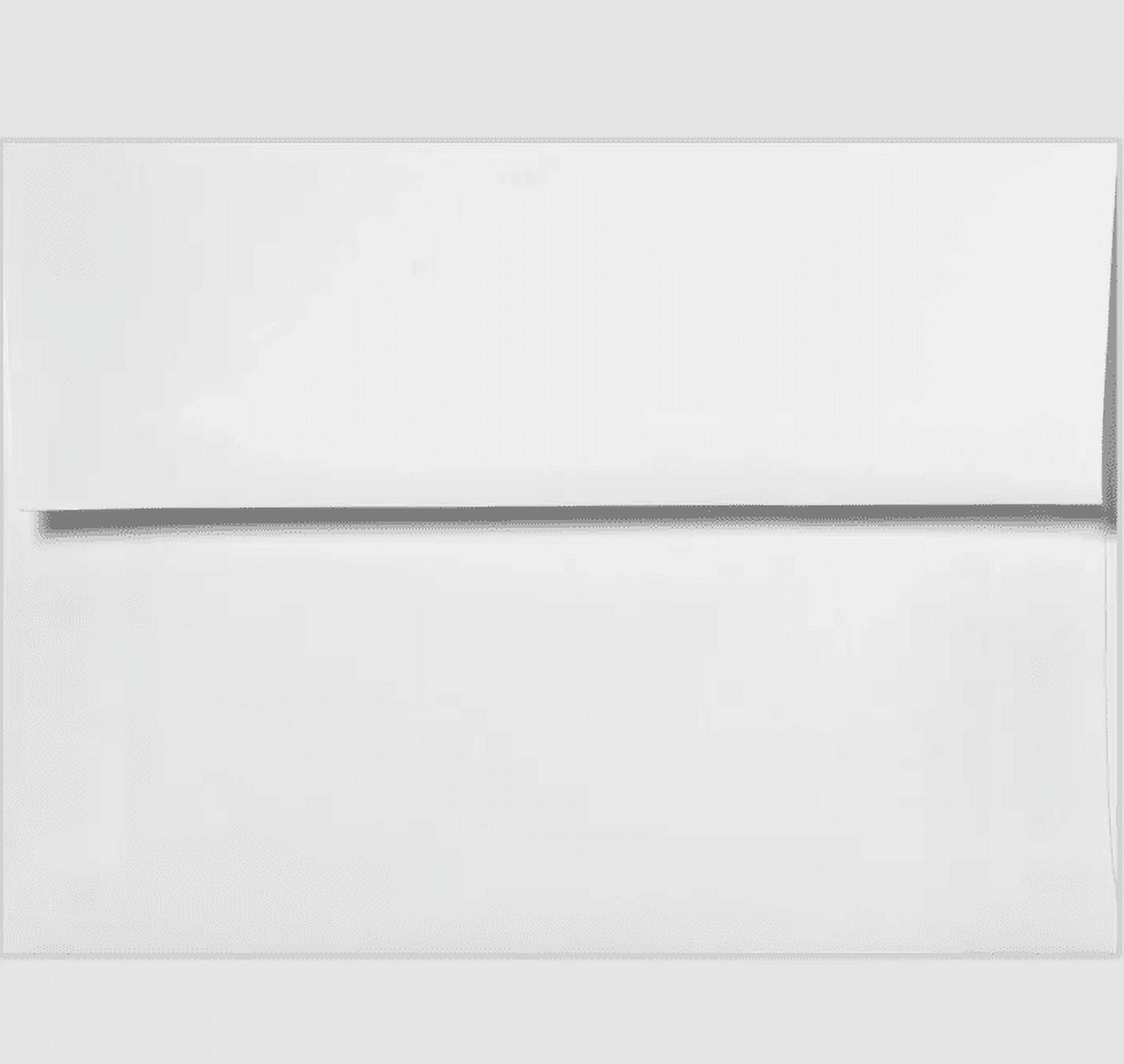 LUXPaper A6 Invitation Envelopes, 4 3/4 x 6 1/2, White, 50 Pack