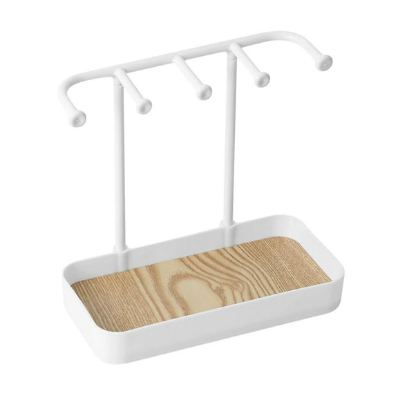 NSESSHome Detachable Desktop Jewelry Display Rack, Dressing Table Storage Box, Jewelry Tray, Hanging Bracelet Necklace Rack