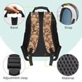 thumbnail image 4 of Bulopur Cute Kids 17 Inch Backpack Set, 4 Piece Capybara Print School Bookbag with Lunch Box, Water Bottle Holder and Pencil Case for Elementary, 4 of 8