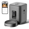 thumbnail image 2 of 2L with video automatic cat feeder, intelligent timed and quantitative feeding, cat, dog and pet feeding bowl controlled by APP, 2 of 7