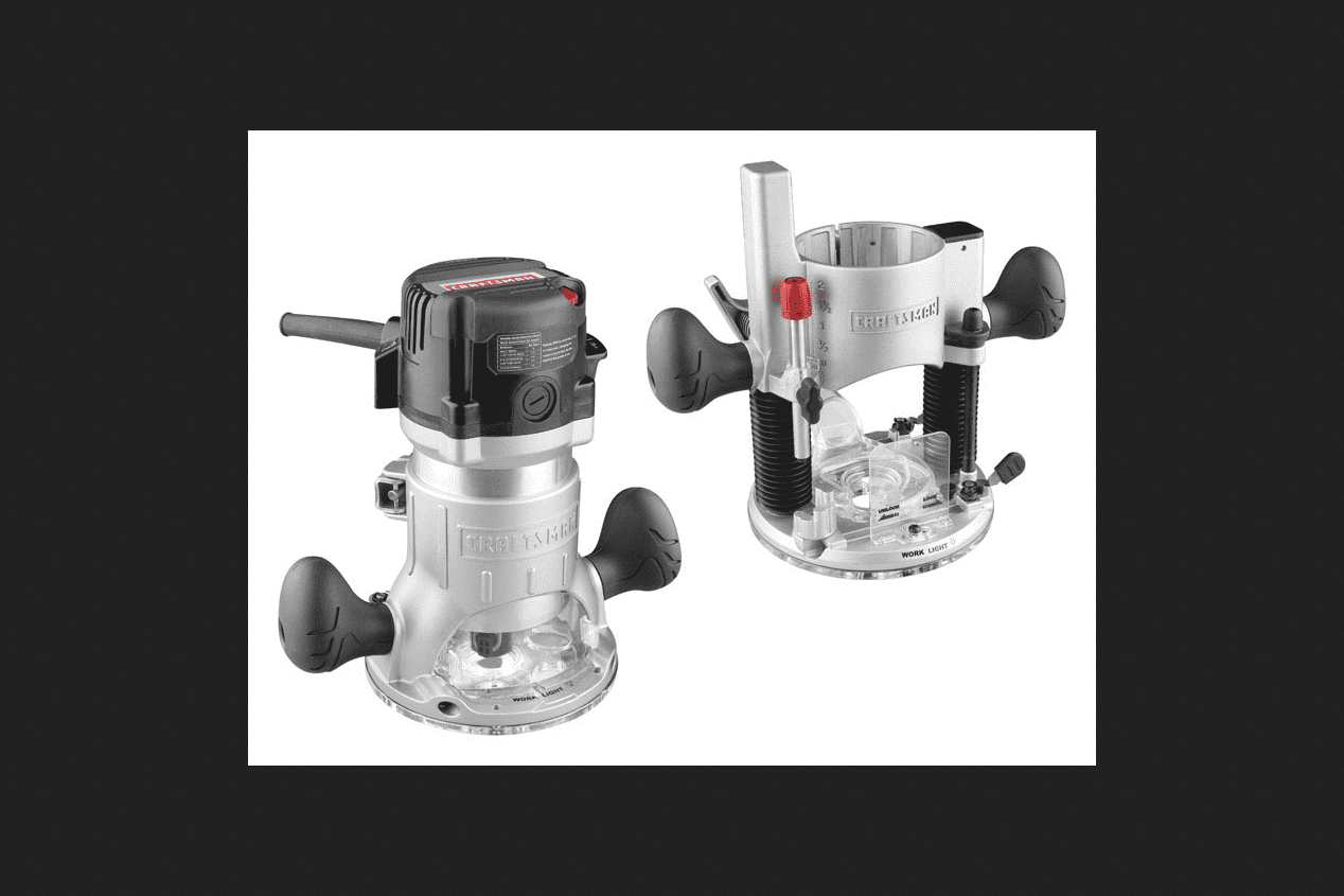 Craftsman plunge sales router base