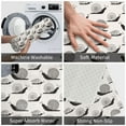 thumbnail image 4 of Non Slip Door Mat, Black White Snail Print Fast Drying Bath Tub Mats, Absorbent Bathroom Rugs Entrance Welcome Mat, Bath MatS for Tub, Floor, Home, Kitchen, Hotel,16x24in, 4 of 6
