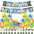 thumbnail image 5 of Suministros de fiesta de cumpleaños palworld, pancarta de globo, vajilla, Decoración de Pastel, Baby Shower, 5 of 5