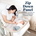 thumbnail image 3 of Baby Delight Beside Me Dreamer Bassinet & Bedside Sleeper, Organic Sesame Ages, 0-5 Months (Unisex), 3 of 15