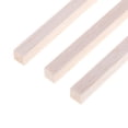 thumbnail image 3 of Wooden Sticks Dowel Rod Square Balsa Block for Model Making Craft Pieces 150mm, 3 of 6