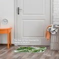 thumbnail image 5 of Green Tropical Palm Leaves and Tree Entryway Rug, 2x3 Area Rug Indoor Door Mat Non-slip Washable Floor Carpet Rug for Bedroom Office Dining Room Bathroom, 5 of 7