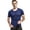 Blue, variant on Gym Shirts Men Summer Solid Cool Ice Silk Crew Neck Short Sleeve Mens T-Shirts Sports Top