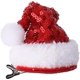 thumbnail image 1 of ZHAOCHENG Pinza para el pelo con forma de gorro de Papá Noel para adornos de gorro de Navidad (gorro de Navidad con una sola pinza), 1 of 5