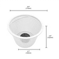 thumbnail image 2 of Swimming Pool Skimmer Basket Replacement with Weighted Bottom & Lockable SP1070 Pool Cleaning Skimmer White S, 2 of 6