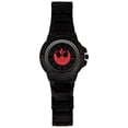 thumbnail image 3 of Star Wars Rebel Hope Symbol Montre Visage avec Groupe de Métal Noir, 3 of 5