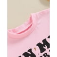 thumbnail image 6 of FEORJGP Toddler Little Girl Boy Summer Rompers 0 9M 12M 18M 24M Infant Baby Short Sleeve Jumpsuits Crew Neck Bodysuits Letter Baseball Print Casual PlFashion Comfy Daily Clothes for Vacation, 6 of 7