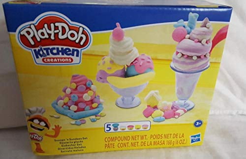 play doh sundae scoops