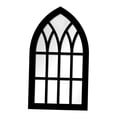 thumbnail image 3 of Flynix Arched Window Mirror Simple Windowpane Arch Mirror for Vanity Bedroom Mantel Style B, 3 of 9
