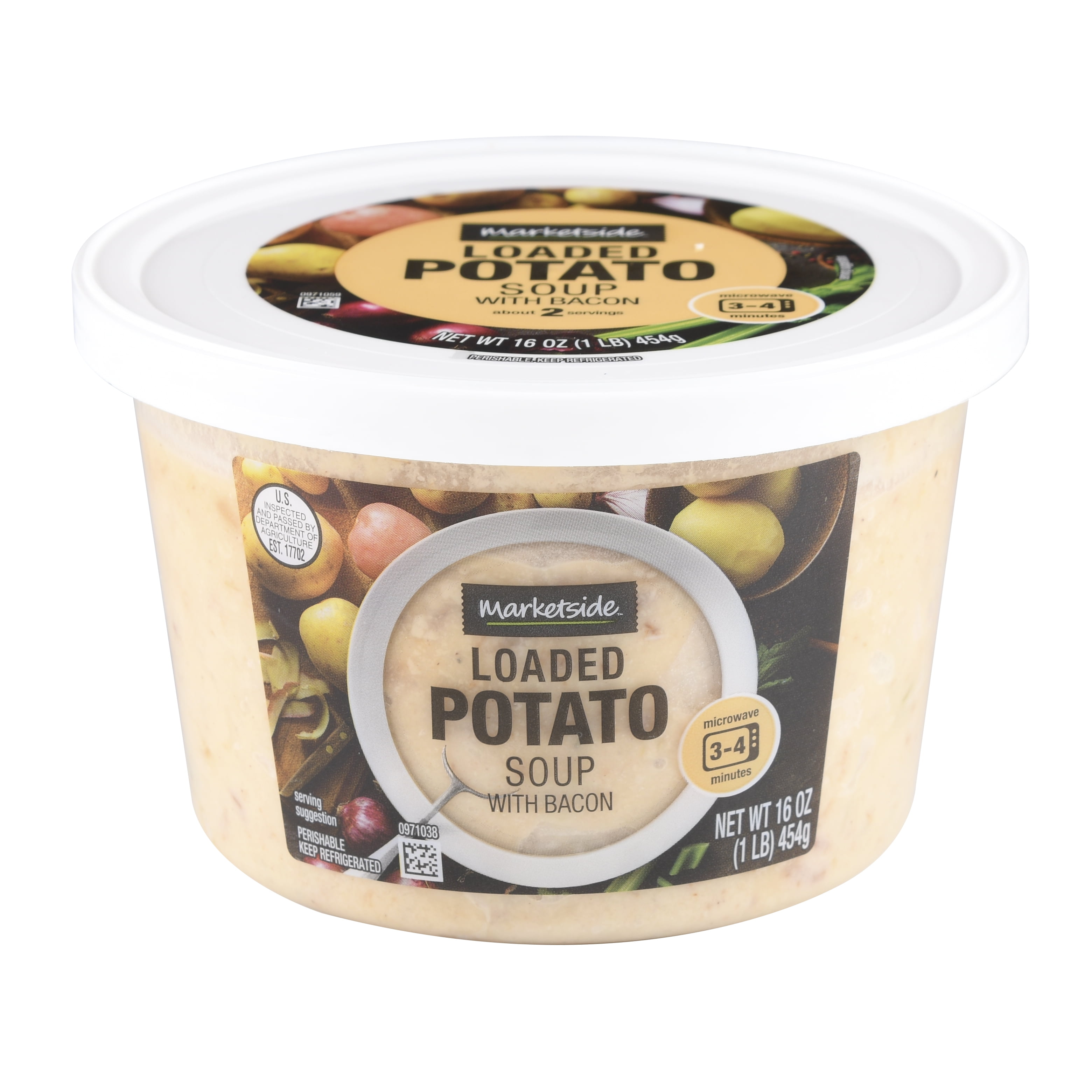 Marketside Loaded Potato Soup - Fresh Deli Soup, 16 oz Cup
