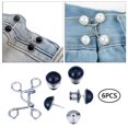 thumbnail image 4 of Sewing Hooks Eyes Closure,Sewing Hooks and Eyes Closure,Metal Crafts Buttons Fasteners Lingerie Clothing,Bra Clothing Trousers Skirt Dress DIY Craft,Nail-free Buttons Pants Quilting Sunnimix none, 4 of 8