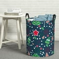 thumbnail image 5 of Goofa Christmas Printed Circular Hamper,Laundry Basket with Handles,Storage Baskets Foldable,Large Capacity Laundry Hamper-Medium, 5 of 8