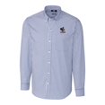 thumbnail image 2 of Men's Cutter & Buck Royal Delaware Fightin' Blue Hens Easy Care Stretch Gingham Long Sleeve Button-Down Shirt, 2 of 3