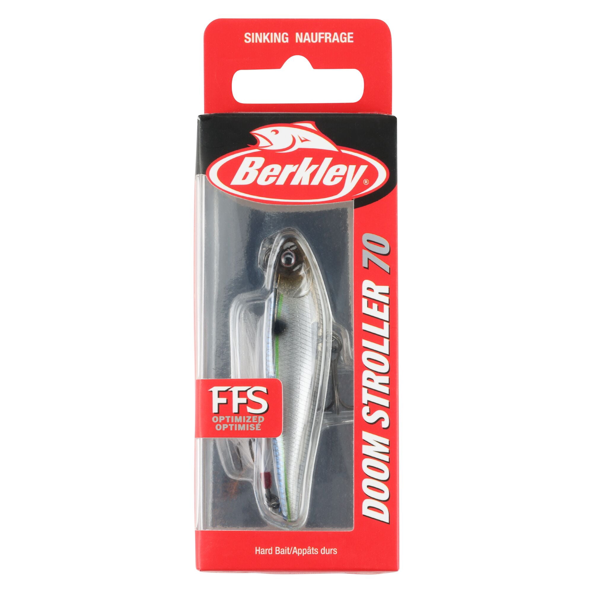 Berkley Doom Stroller Fishing Lure, 2.75 in, Blue Smelt (1-count)