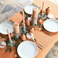 thumbnail image 4 of Main + Mesa Stoneware Pillar & Taper Candle Holders, Set of 2, 4 of 11
