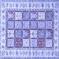 thumbnail image 1 of Ahgly Company Indoor Square Persian Blue Traditional Area Rugs, 6' Square, 1 of 4