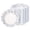 7.5, variant on Paper Bowls, 30 Count 8 oz Disposable Heavy Paper Bowls with Geometric Pattern, Microwave Safe and Leak-Proof for Parties, BBQs, Garden Parties, Picnics and Family Gatherings