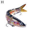 thumbnail image 1 of &Fishing Lures 8-Segments Fish Bass Minnow Swimbait Tackle Hook Crank Baits, 1 of 7