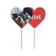 thumbnail image 1 of Lazy Dog Animal sentimental la foto Palillos de dientes bandera etiqueta de amor selección de pastelitos, 1 of 4
