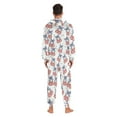 thumbnail image 7 of joogoo Blue Bows Disco Balls Unisex Adults Onesies Pajamas Jumpsuits L, 7 of 7