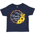 thumbnail image 3 of Inktastic My Nana Loves Me with Sunflower Wreath Boys or Girls Toddler T-Shirt, 3 of 5