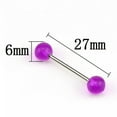 thumbnail image 7 of GKNET 7PCS/Set Glow In The Dark Luminous Barbell Tongue Rings Body Piercing, 7 of 7