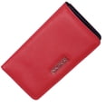 thumbnail image 1 of Cartera Nautica Seaside Slim de piel vegana roja con bloqueo RFID, 1 of 6