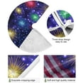 thumbnail image 2 of 4th of July Tree Skirt Xmas Tree Skirts Mat for Holiday Party Indoor Outdoor Home Office Decoration, 36 Inch, 2 of 6