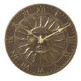 thumbnail image 1 of Horloge Visage de Soleil Extérieur - Bronze Français, 1 of 1
